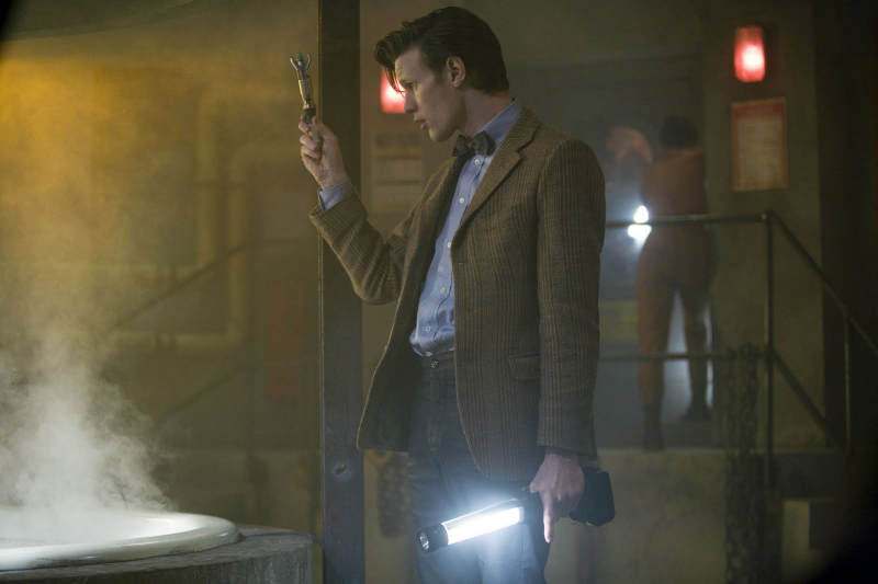 Illustration for article titled Doctor Who lectures us for two episodes, then throws it all away
